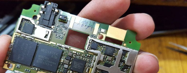 laser resister trimming and laser via drilling in consumer electronics