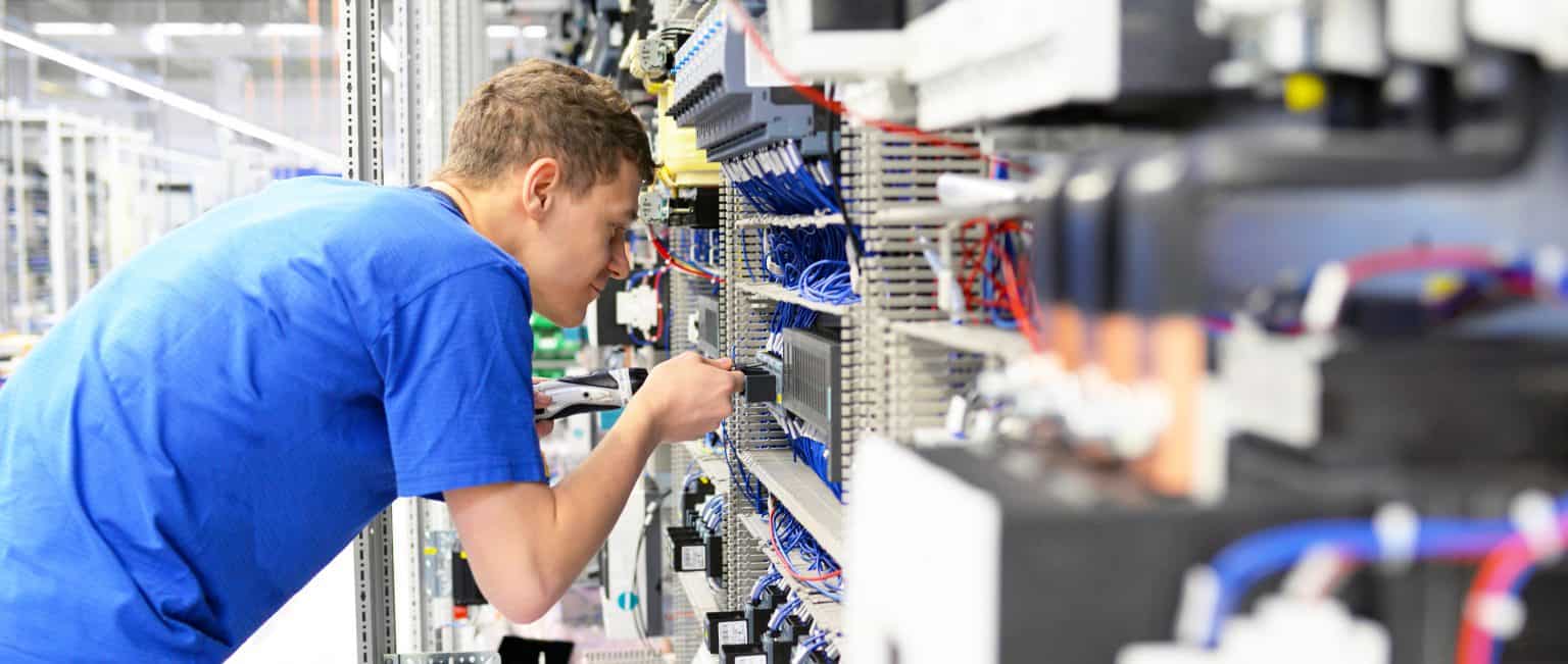 laser resistor trimming and laser via drilling in industrial controls